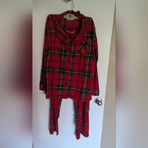 Ralph Lauren Women's Plaid Pajamas Size large NWT